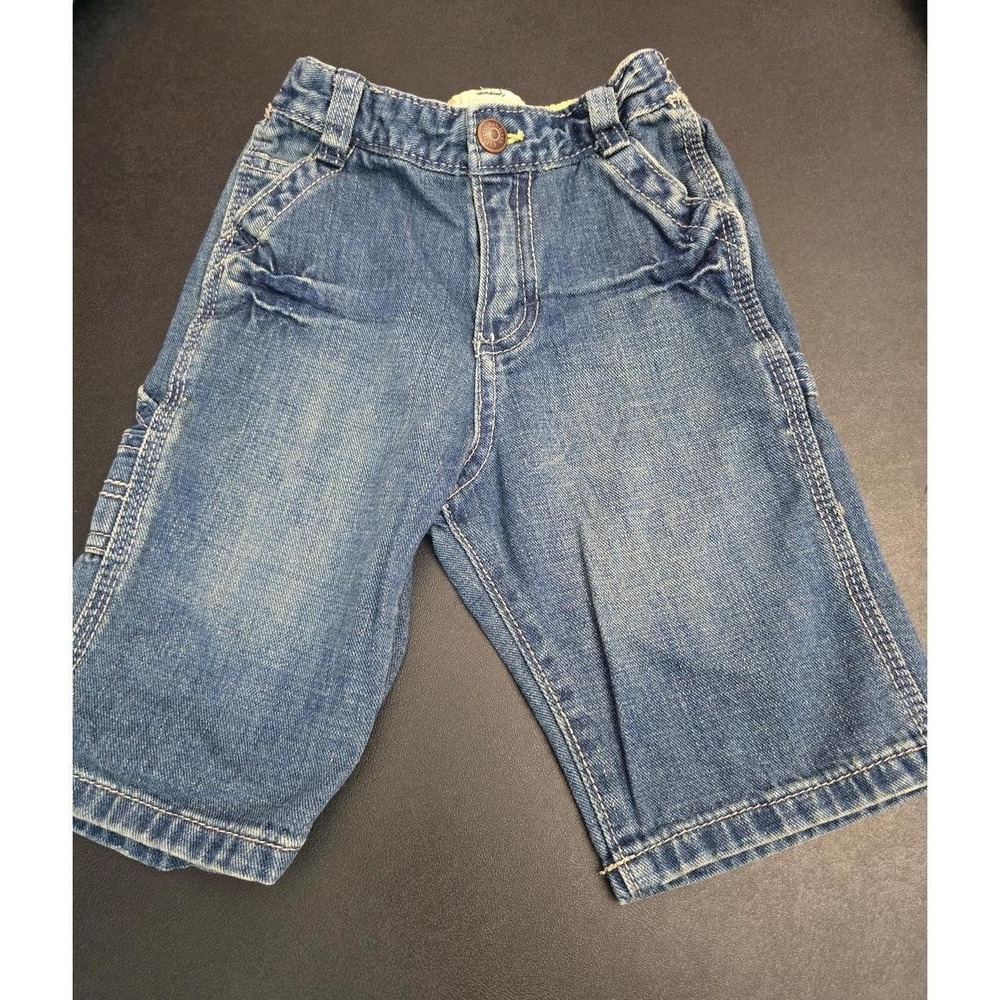 OshKosh B'gosh Baby Denim Carpenter Shorts – Size 9 Months